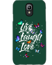 Load image into Gallery viewer, Butterfly Live Laugh Love Gift For Lover Phone case