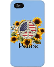 Load image into Gallery viewer, Peace Sign Sunflower Birthday Gift For Girls Phone case