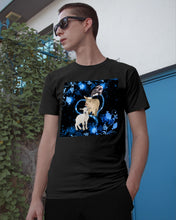 Load image into Gallery viewer, Lovely Phone Case Twinkling Blue Heart Gift For Goat Lovers Guys Tee
