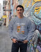 Load image into Gallery viewer, The Quarantine Time With Yarn And Coffee Gift For Women Sweatshirt