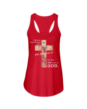 Load image into Gallery viewer, I Know One Person Who Will Never Give Up Special Custom Design Ladies Flowy Tank