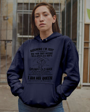 Load image into Gallery viewer, A Spoiled Wife Of An October Grumpy Old Man Birthday Meaningful Gift Hoodie