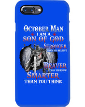 Load image into Gallery viewer, October Man Son Of God Birthday Meaningful Gift For Men Phone case