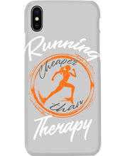 Load image into Gallery viewer, Running Cheaper Than Therapy Gift For Running Lovers Phone case