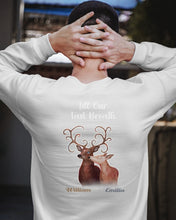 Load image into Gallery viewer, Custom Name Deers Gift For Boyfriend Till Our Last Breath Sweatshirt
