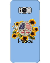 Load image into Gallery viewer, Peace Sign Sunflower Birthday Gift For Girls Phone case