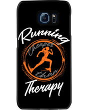 Load image into Gallery viewer, Running Cheaper Than Therapy Gift For Running Lovers Phone case