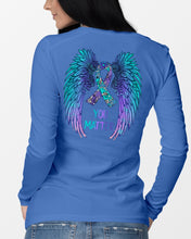 Load image into Gallery viewer, You Matter Ribbon Awareness With Angel Wings Unisex Long Sleeve