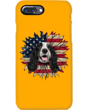 Load image into Gallery viewer, English Cocker Spaniel US Sunflower Gift For Dog Lovers Phone case