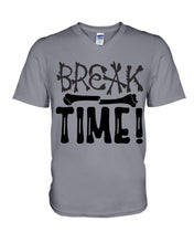 Load image into Gallery viewer, Break Bone Time White Background Gift For Women Guys V-Neck