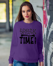 Load image into Gallery viewer, Break Bone Time White Background Gift For Women Sweatshirt