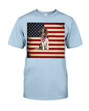 Load image into Gallery viewer, Lovely Phone Case With US Flag Gift For Spaniel Lovers Guys Tee