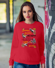 Load image into Gallery viewer, My Only Sunshine Make Me Happy Special Custom Design Sweatshirt