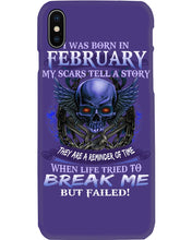 Load image into Gallery viewer, They Are A Reminder Of Time When Life Try To Break Me Gift For February Men Phone case