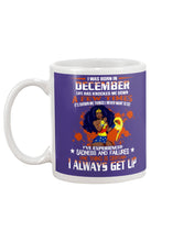 Load image into Gallery viewer, December Superwoman Life Has Knocked Me Down Birthday Meaningful Gift Mug