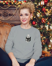 Load image into Gallery viewer, Cat In Your Front Pocket Great Gift For Cat Lovers Sweatshirt