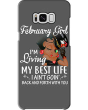 Load image into Gallery viewer, Betty Boop February Girl Living My Best Life Birthday Meaningful Gift Phone case