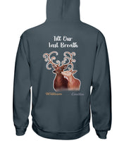 Load image into Gallery viewer, Custom Name Deers Gift For Boyfriend Till Our Last Breath Hoodie