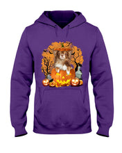Load image into Gallery viewer, Chihuahua Book Pumpkin Halloween Gift For Dog Lovers Hoodie