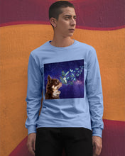 Load image into Gallery viewer, Chihuahua Blue Butterflies Sky Gift For Dog Lovers Unisex Long Sleeve