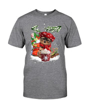 Load image into Gallery viewer, Yorkshire Terrier Loves Drinking Hot Latte Gift For Dog Lovers Guys Tee