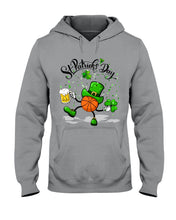 Load image into Gallery viewer, Basketball Saint Patrick's Day Gift For Basketball Lovers Hoodie