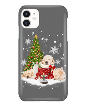 Load image into Gallery viewer, Funny Golden Retrievers Sleep In Red Boots Gift For Dog Lovers Phone case