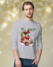 Load image into Gallery viewer, Cute Westie Christmas Night Gift For Dog Lovers Unisex Long Sleeve