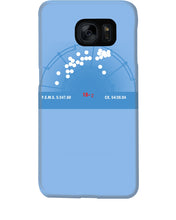 Load image into Gallery viewer, Pinpoint The Location In The Space Blue Phone case