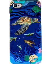 Load image into Gallery viewer, Turtles Love Sea Gift For Turtle Lovers Phone case