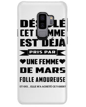 Load image into Gallery viewer, Désolé Cet Homme Est Déjà Pris Par Une Femme De Mars Birthday Gift Phone case