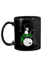 Load image into Gallery viewer, Funny Cat Playing Drums Great Gift For Cat Lovers Mug