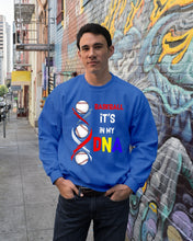 Load image into Gallery viewer, Baseball Be My DNA Gift For Sport Lovers Sweatshirt