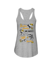 Load image into Gallery viewer, My Only Sunshine Make Me Happy Special Custom Design Ladies Flowy Tank