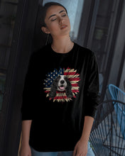 Load image into Gallery viewer, English Cocker Spaniel US Sunflower Gift For Dog Lovers Unisex Long Sleeve