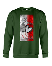 Load image into Gallery viewer, Baseball Peaceful Love Gift For Baseball Lovers Sweatshirt