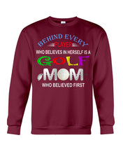 Load image into Gallery viewer, Golf Who Believes In Herself Gift For Sport Lovers Sweatshirt