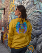 Load image into Gallery viewer, You Matter Ribbon Awareness With Angel Wings Sweatshirt