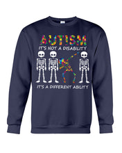 Load image into Gallery viewer, Autism It's A Different Ability Gift For Autism People Sweatshirt