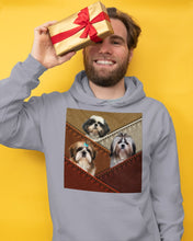 Load image into Gallery viewer, Three Cute Shih Tzu In Bag Gift For Dog Lovers Hoodie