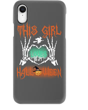 Load image into Gallery viewer, This Girl Loves Halloween Gift For Girls Phone case