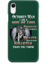 Load image into Gallery viewer, October Man Son Of God Birthday Meaningful Gift For Men Phone case