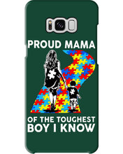 Load image into Gallery viewer, Proud Mama Of The Touchest Boy I Know Autism's Day Gift Phone case