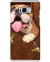 Load image into Gallery viewer, Bulldog In Cool Tote Bag Gift For Dog Lovers Phone case