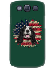 Load image into Gallery viewer, English Cocker Spaniel US Sunflower Gift For Dog Lovers Phone case