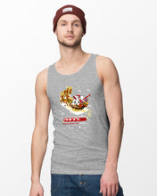 Load image into Gallery viewer, Baseball Xmas Sleigh Loading Gift For Baseball Lovers Unisex Tank Top