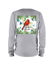 Load image into Gallery viewer, Scarlet Macaw With Butterflies I Am Always With You Gift For Lover Unisex Long Sleeve