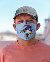 Load image into Gallery viewer, Eagle Giant Scratch USA Flag Gift For Women Cloth Face Mask