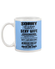 Load image into Gallery viewer, Gift For Husband Taken By A November Sexy Wife Who Happens To Cuss A Lot Mug