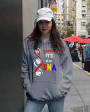 Load image into Gallery viewer, Baseball Be My DNA Gift For Sport Lovers Hoodie